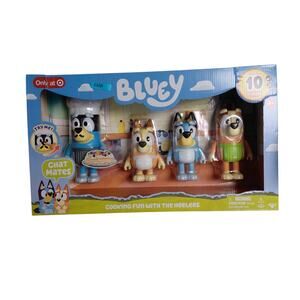 NEW Bluey Chat Mates Cooking Fun with The Heelers Talking Set